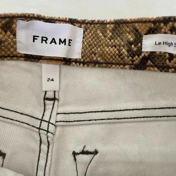 Frame Denim Python coated denim - Picture 7 of 12